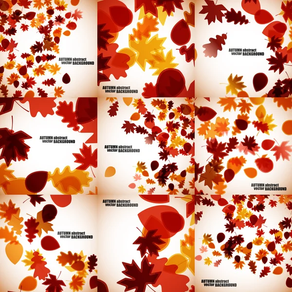 Fonds d'automne — Image vectorielle
