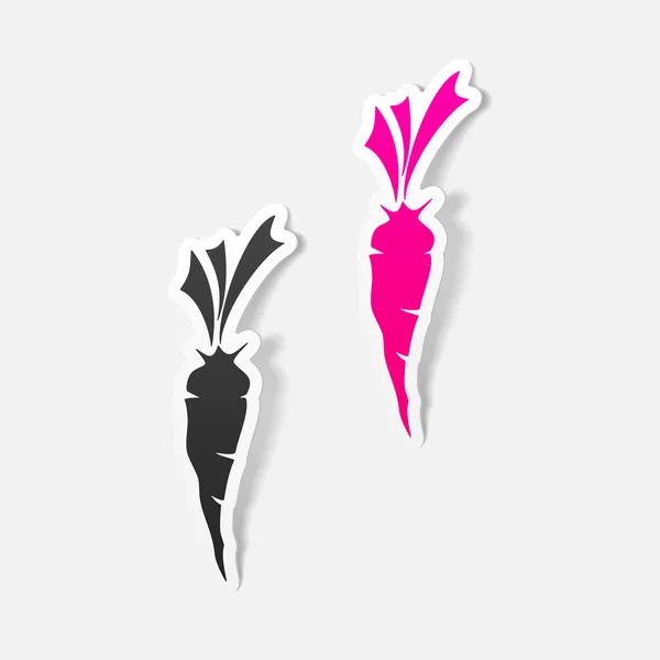 Élément design : carottes — Image vectorielle