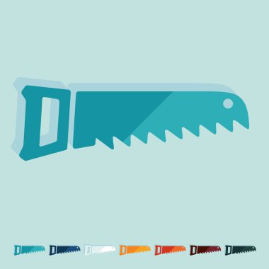 Düz tasarım: el testeresi