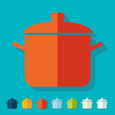 düz tasarım: tencere