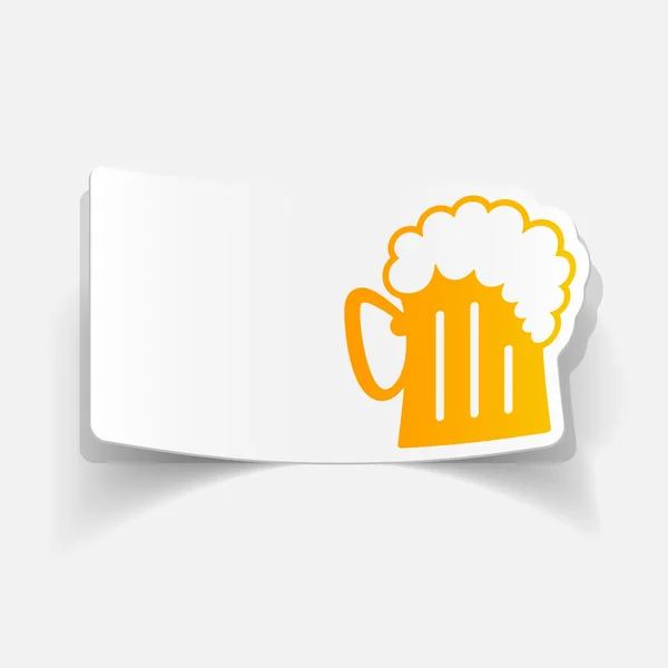 Elemento de diseño: cerveza — Vector de stock