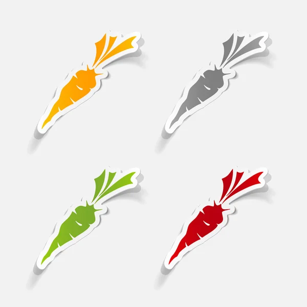 Élément design : carottes — Image vectorielle
