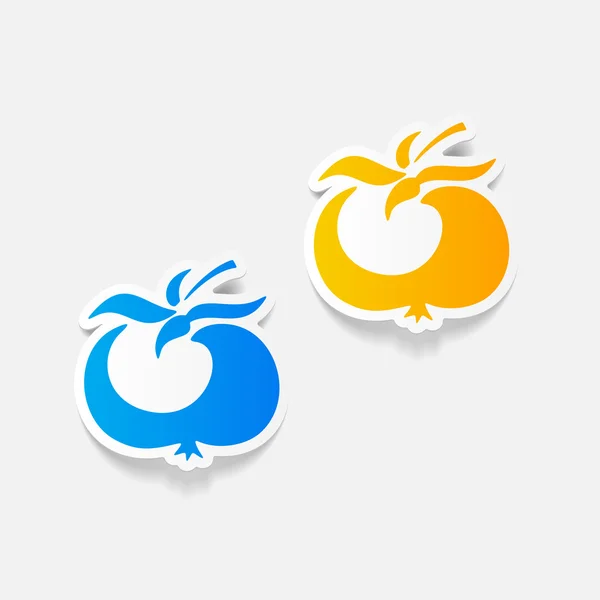 Élément de conception : tomate — Image vectorielle