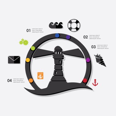 Denizcilik Taşımacılık Infographic