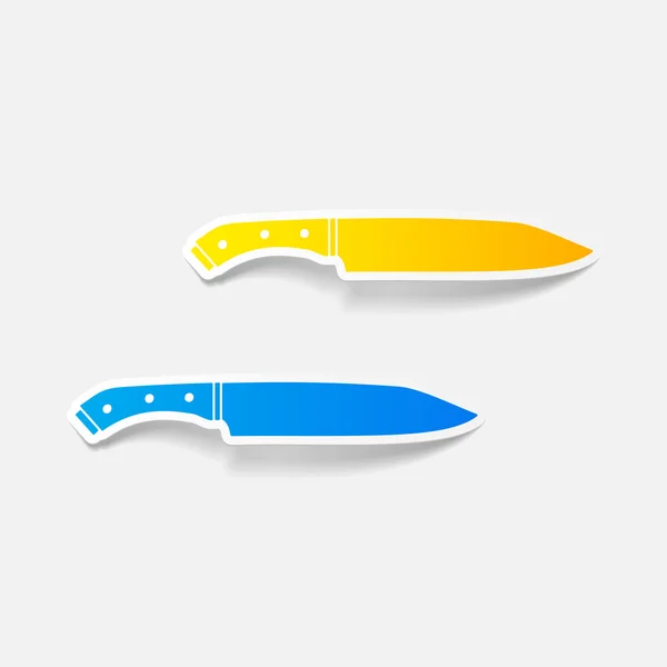 Cuchillo ilustración — Vector de stock