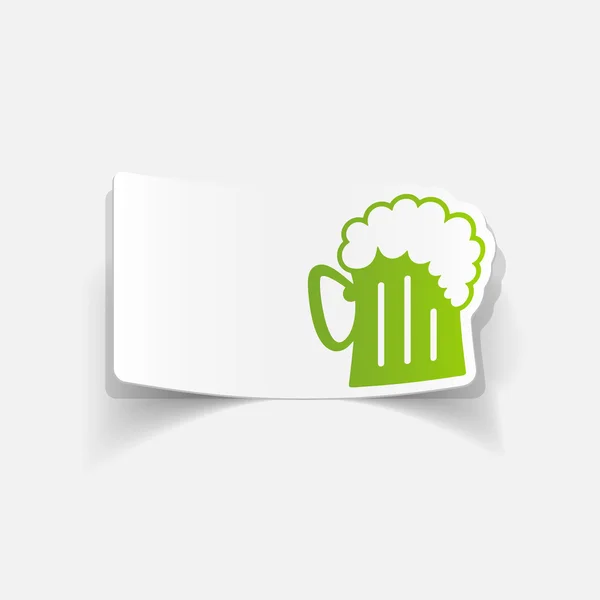 Beer illustration — Stock Vector