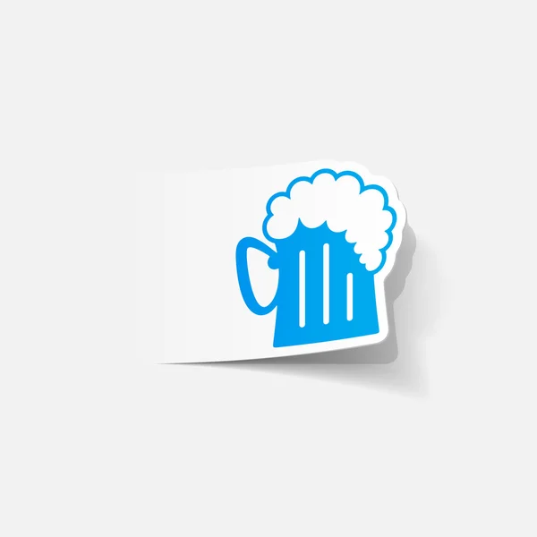 ビールの図 — ストックベクタ