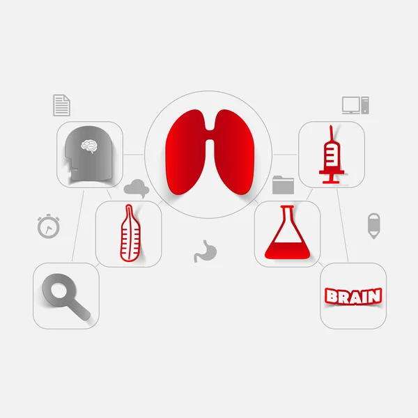 Autocollant médicament — Image vectorielle