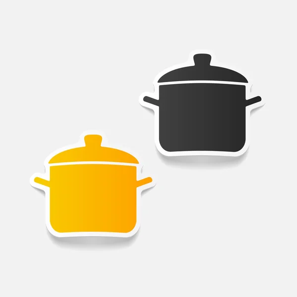 Illustration de casserole — Image vectorielle
