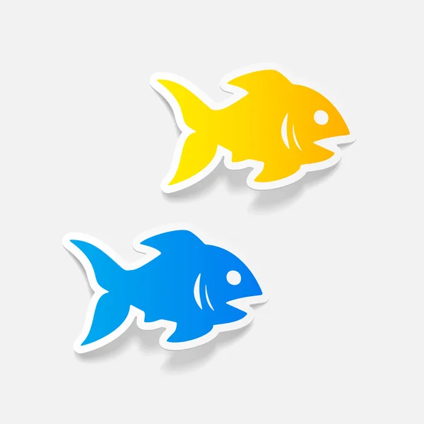 Illustration du poisson — Image vectorielle