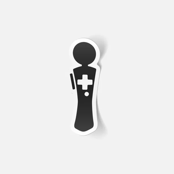 Elemento de diseño Joystick — Vector de stock