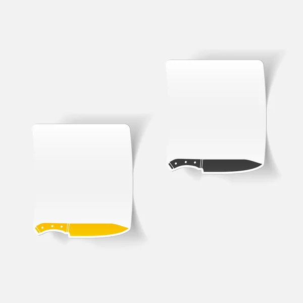 Illustrazione coltello — Vettoriale Stock