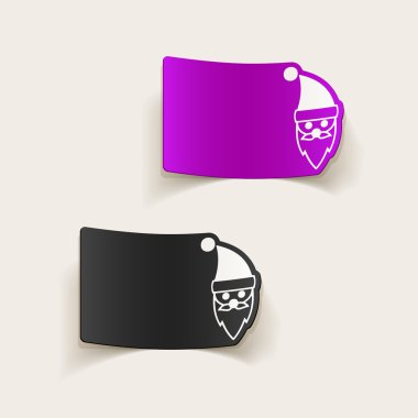 Santa kipi gerçekçi tasarım