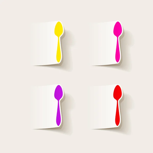 Spoon illustraton — Stock Vector