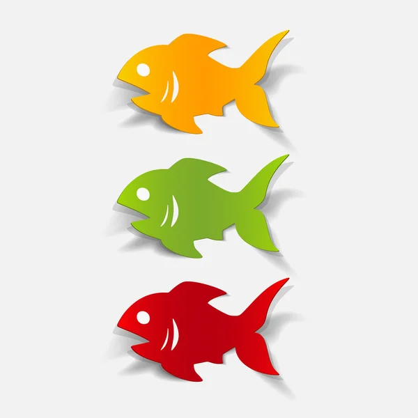 Illustration du poisson — Image vectorielle