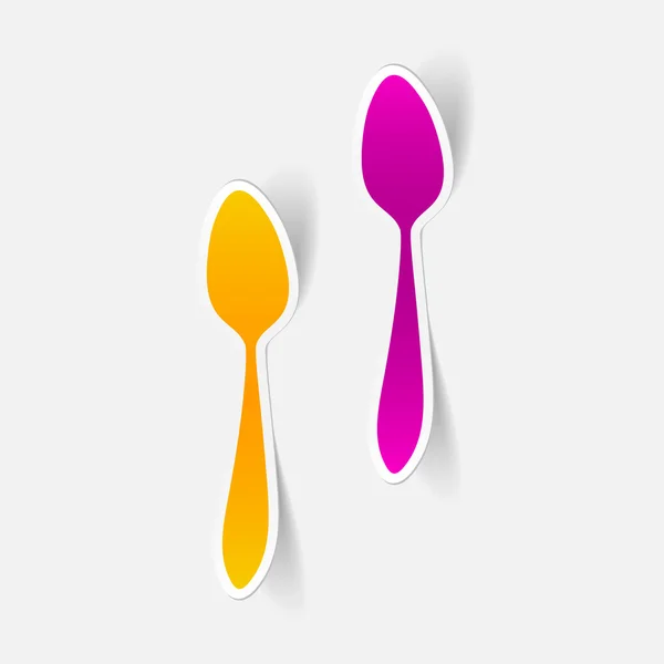 Spoon illustraton — Stock Vector