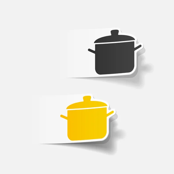 Illustration de casserole — Image vectorielle