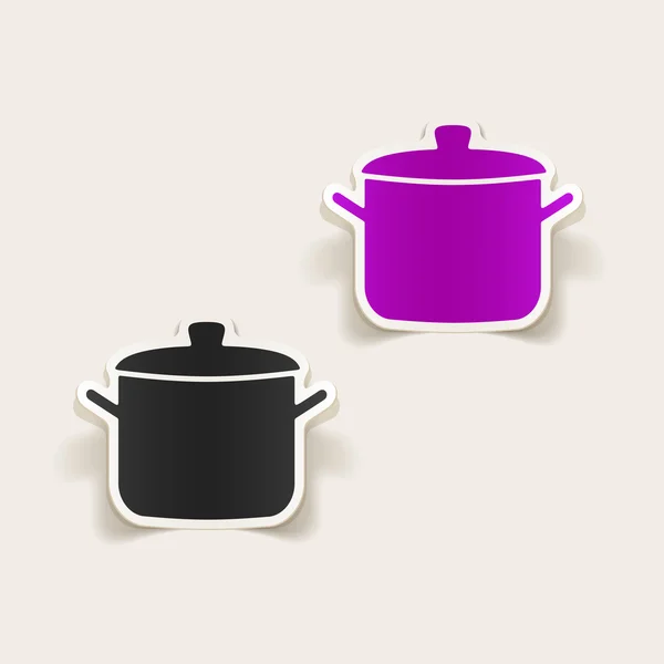 Illustration de casserole — Image vectorielle