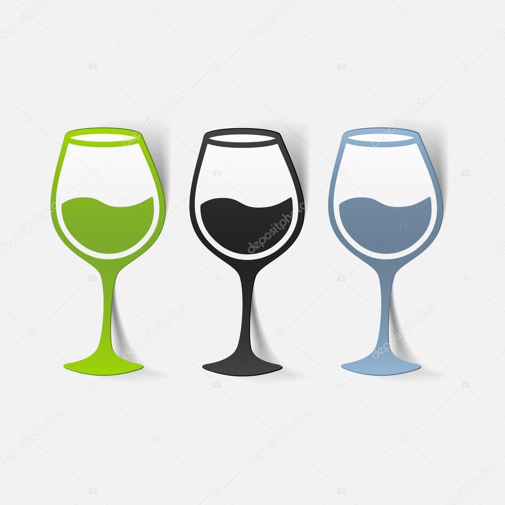 Wineglass illustration
