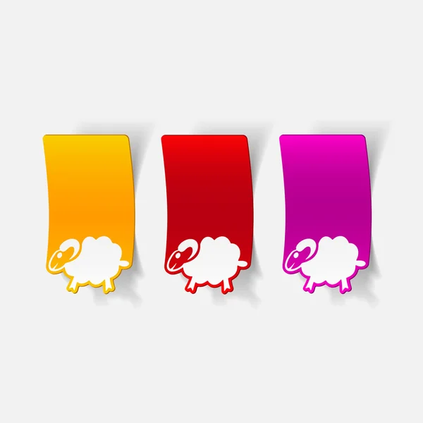 Sheep icons — Stock Vector