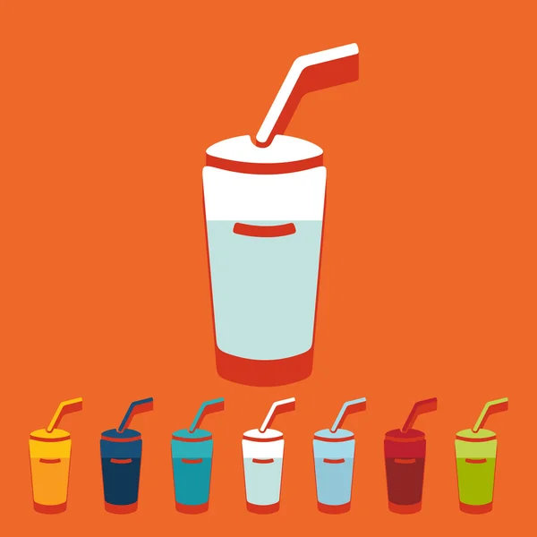 Icone di soda — Vettoriale Stock