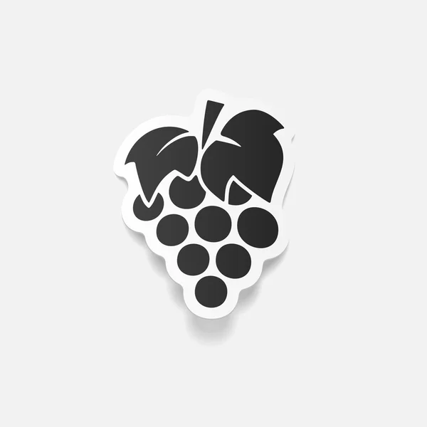 Grapes icon — Stock Vector