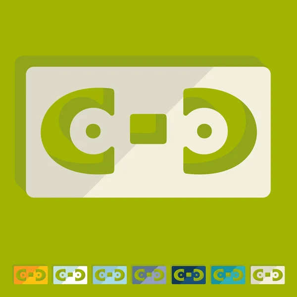 Videobanden pictogrammen — Stockvector