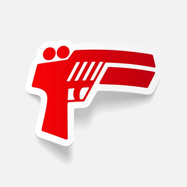 Pistola icono del juego — Archivo Imágenes Vectoriales