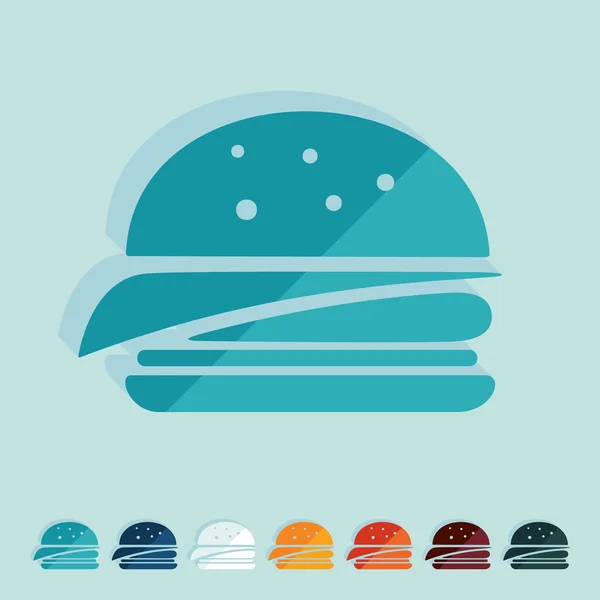 Iconos de hamburguesa — Archivo Imágenes Vectoriales