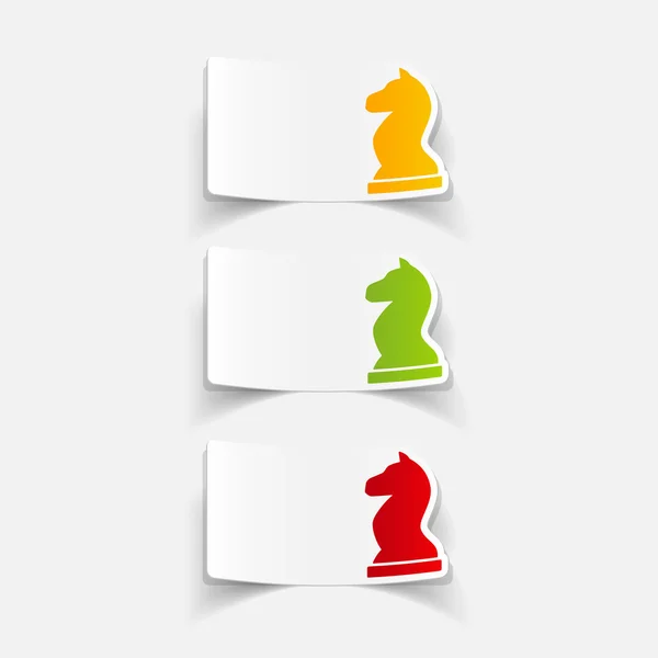 Chess icons — Stock Vector