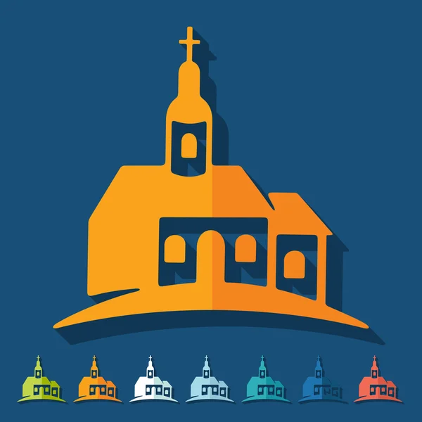 Church icons — Stock Vector