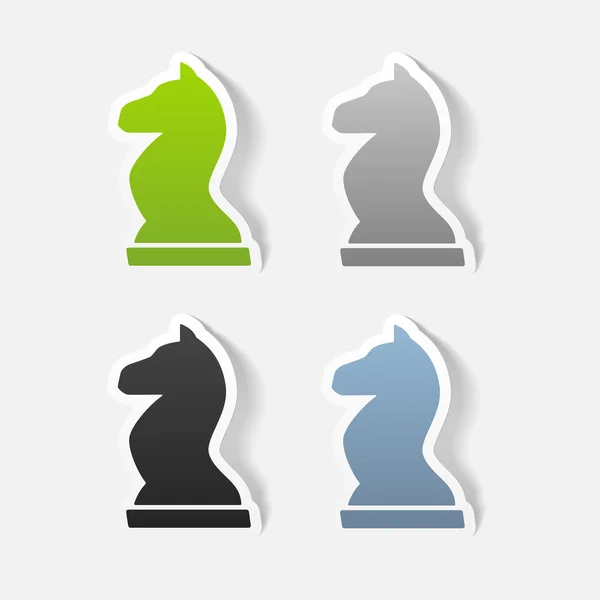 Chess icons — Stock Vector