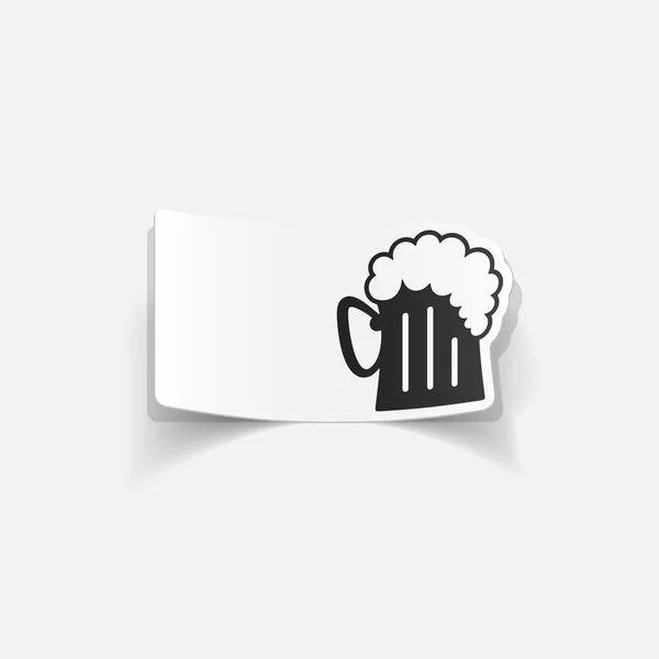 Icono de cerveza — Vector de stock