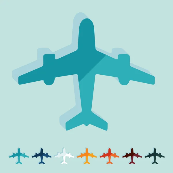 Plane icons — Stock Vector