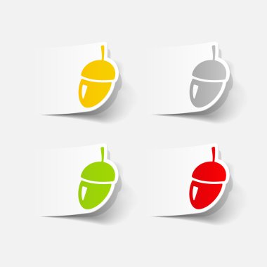 Meşe palamudu simgeler