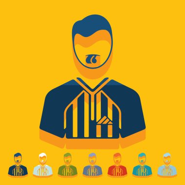 Referee icons clipart