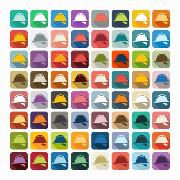 Icônes casque — Image vectorielle