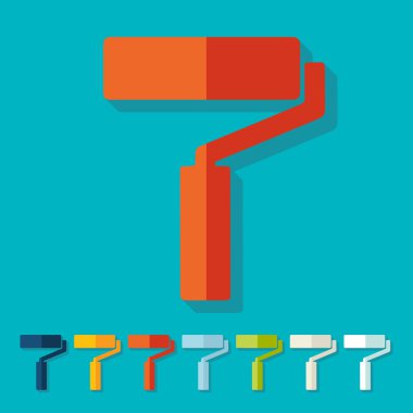 Boya silindiri simgeler