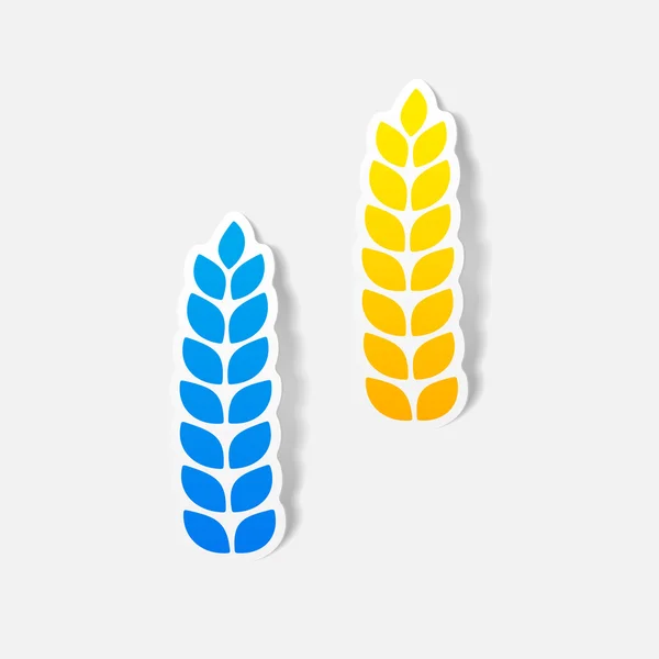 Ears of wheat icon — Stock Vector