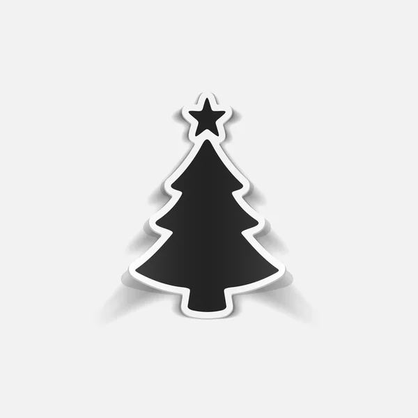 Christbaumsymbol — Stockvektor