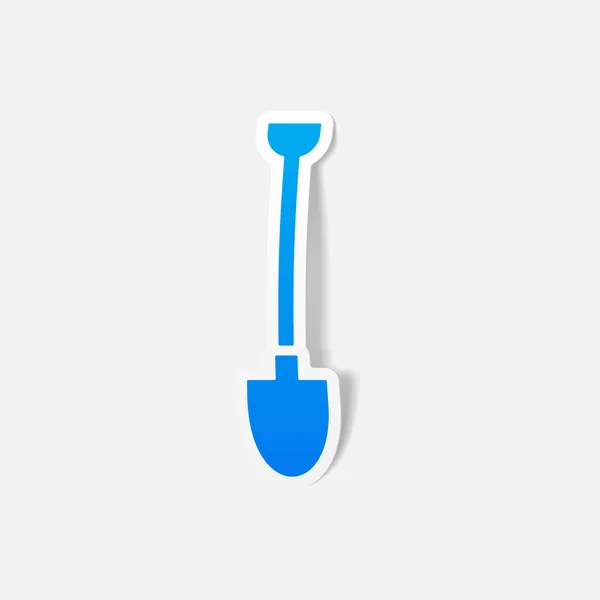 Shovel icon — Stock Vector