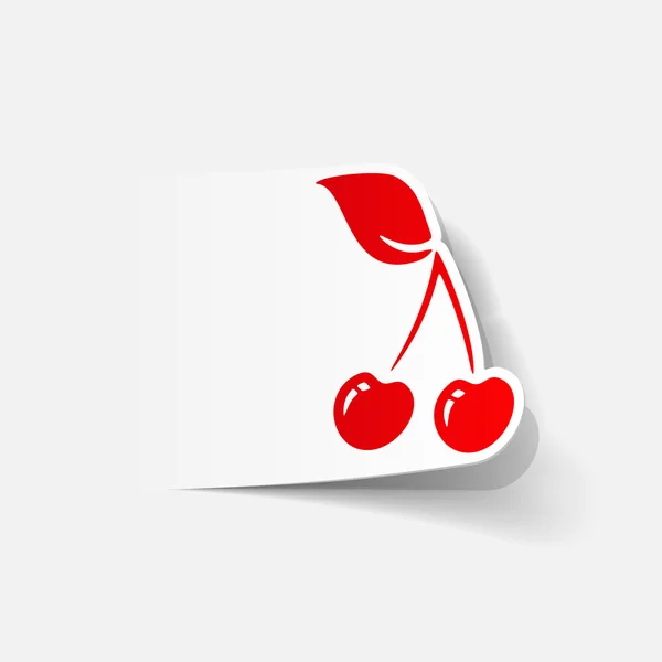 Cherry icon — Stock Vector