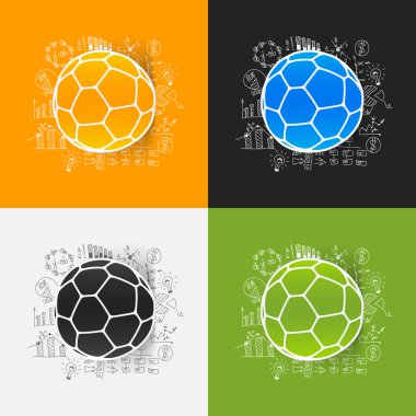 İş formülleri ile top simgesi