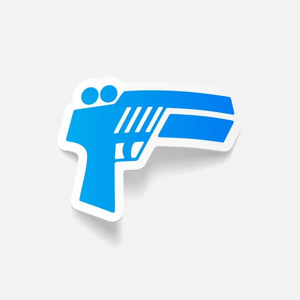 Pistola icona del gioco — Vettoriale Stock