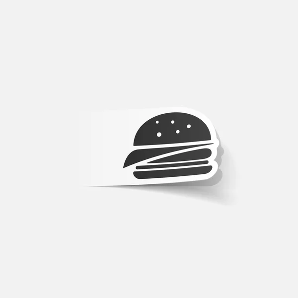 Icône sandwich — Image vectorielle