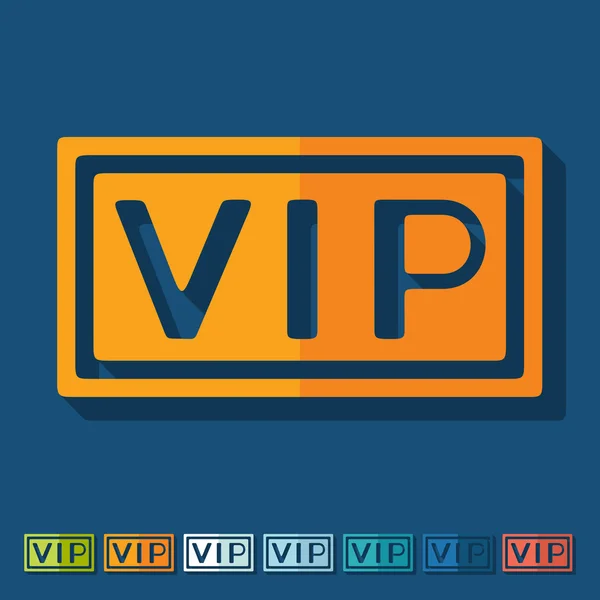 Iconos vip — Vector de stock