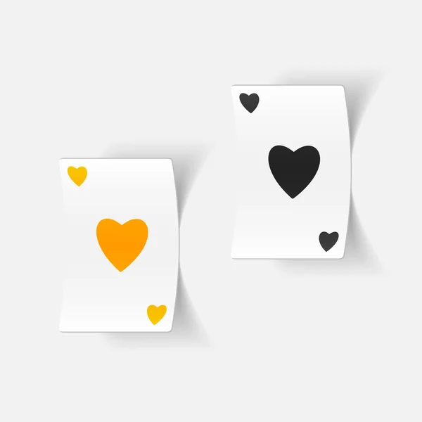 Playing card icon — Stock Vector