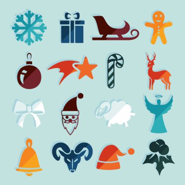 Noel simgeleri kümesi