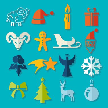 Noel simgeleri kümesi