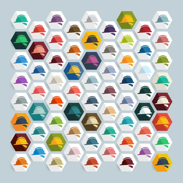 Helmet icon — ストックベクタ